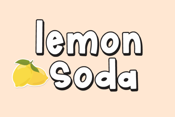 Lemon Soda Font - Featured Image