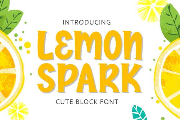 Lemon Spark Font - Featured Image