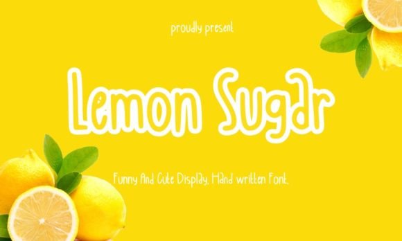 Lemon Sugar Font - Featured Image