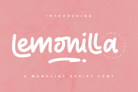Lemonilla Font - Featured Image
