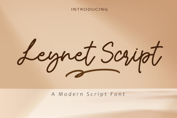 Leynet Script Font - Featured Image