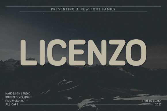 Licenzo Rounded Font - Featured Image