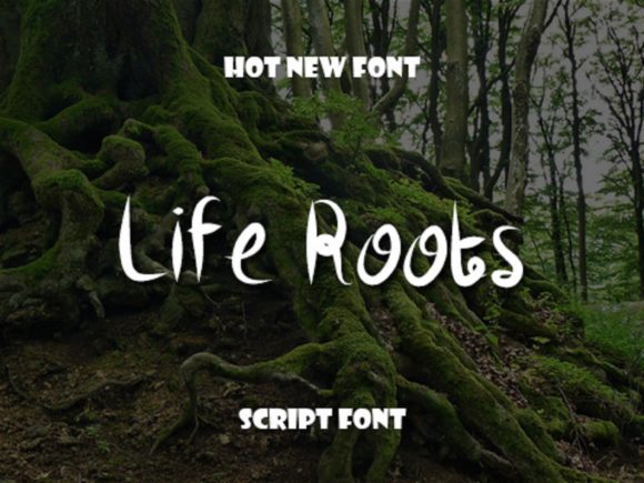 Life Roots Font - Featured Image