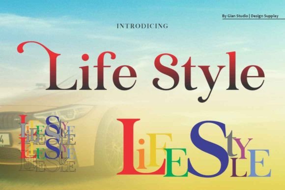 Life Style Font - Featured Image