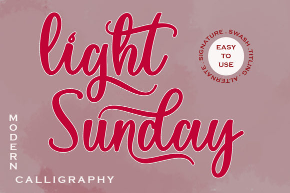 Light Sunday Font - Featured Image