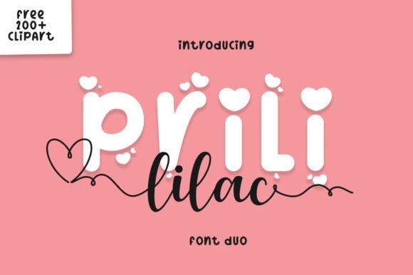 Lilac Prili Font - Featured Image