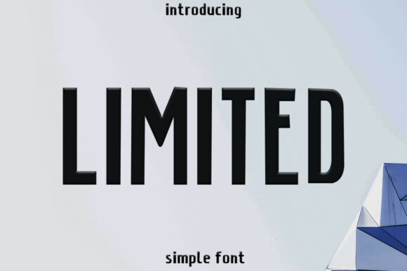 Limited Font - Featured Image
