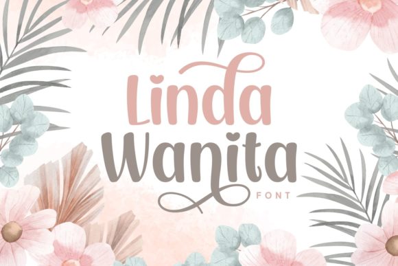 Linda Wanita Font - Featured Image