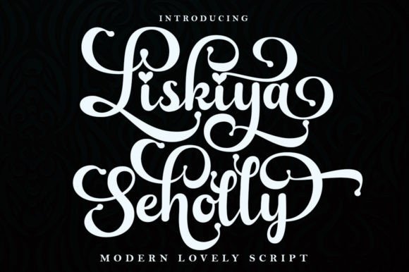 Liskiya Seholly Font - Featured Image