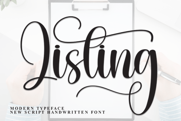 Listing Font - Featured Image