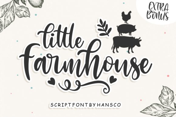 Little Farmhouse Font Font - Featured Image
