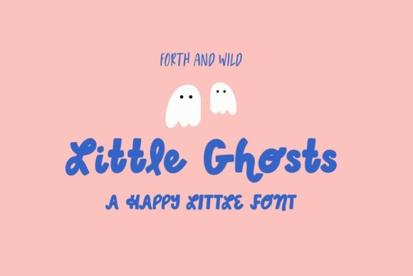 Little Ghosts Font - Featured Image