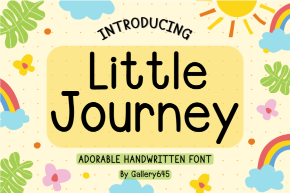 Little Journey Font - Featured Image
