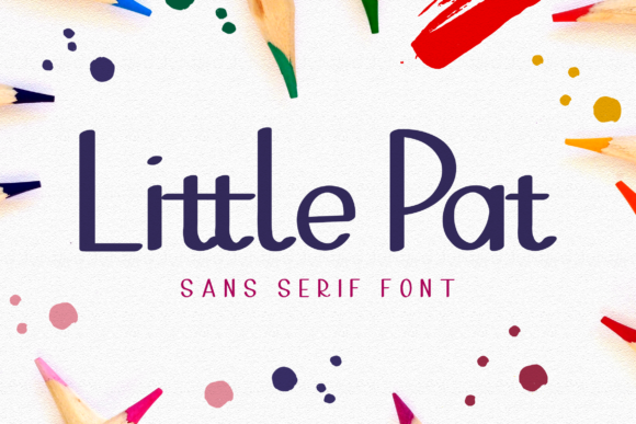 Little Pat 1 Font Font - Featured Image