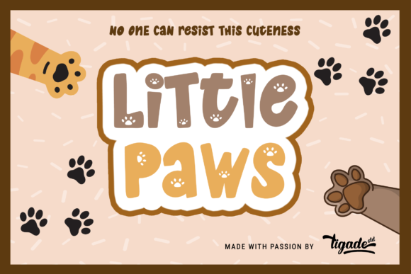 Little Paws Font - Featured Image