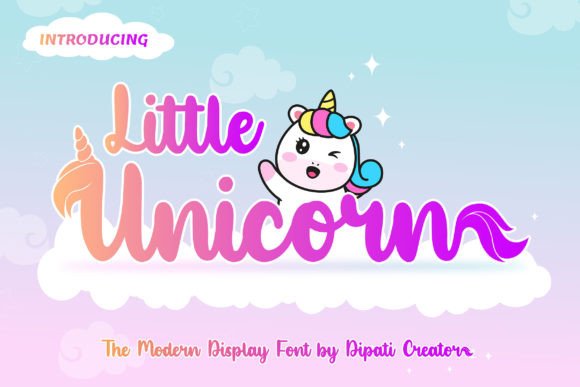 Little Unicorn Font - Featured Image