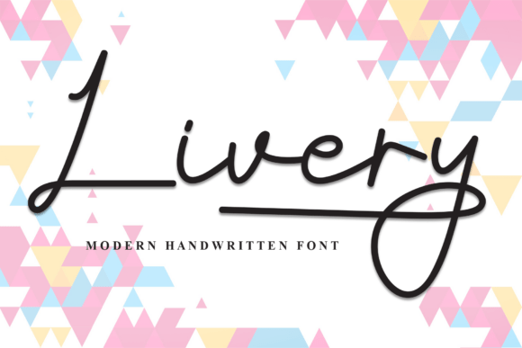 Livery Font - Featured Image