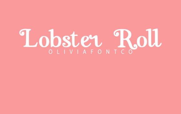 Lobster Roll Font - Featured Image