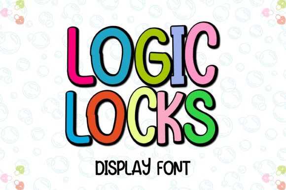 Logic Locks Font - Featured Image