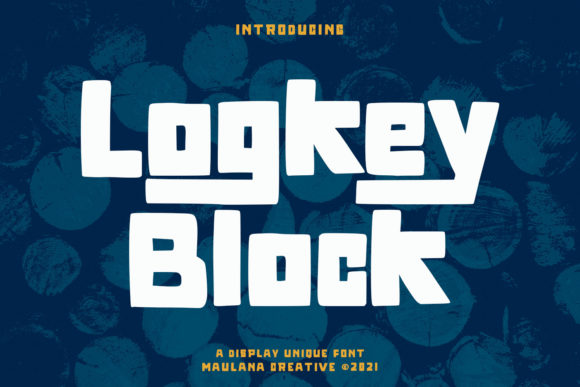 Logkey Block Font - Featured Image
