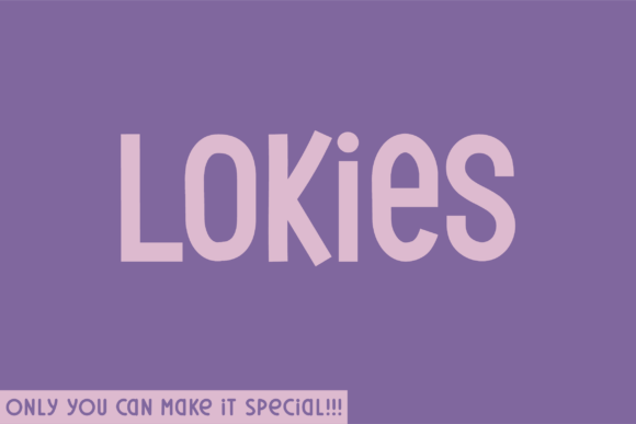 Lokies Font - Featured Image