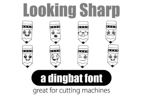 Looking Sharp Font - Featured Image