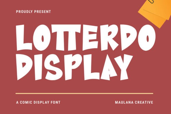Lotterdo Font - Featured Image