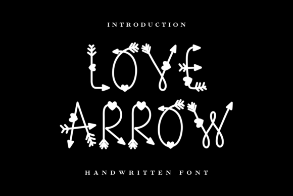 Love Arrow Font - Featured Image