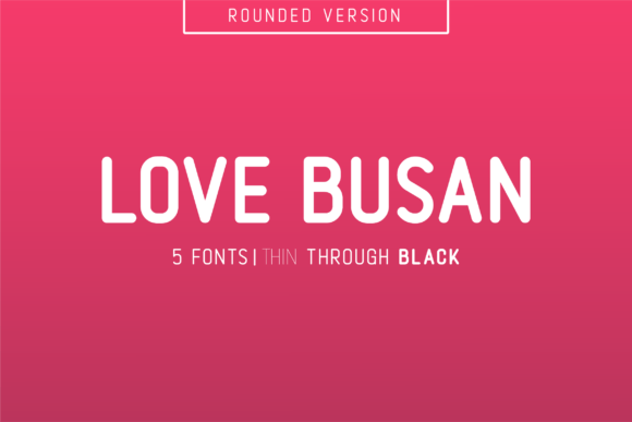 Love Busan Font - Featured Image