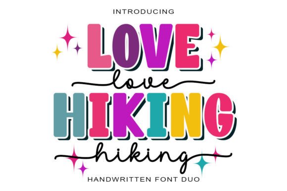 Love Hiking Duo Font - Featured Image
