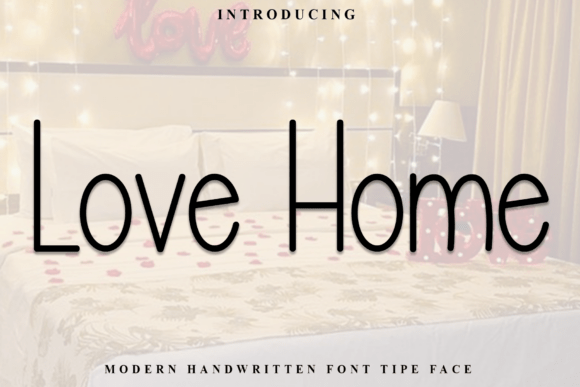 Love Home Font - Featured Image