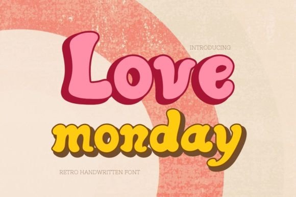 Love Monday Font - Featured Image