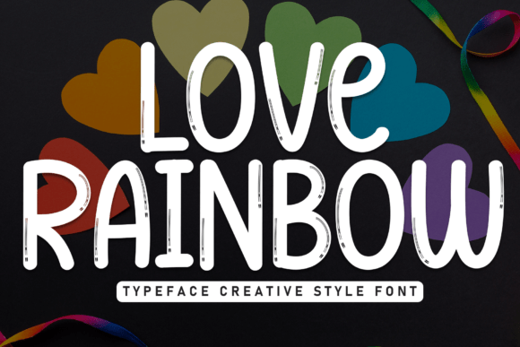 Love Rainbow Font - Featured Image