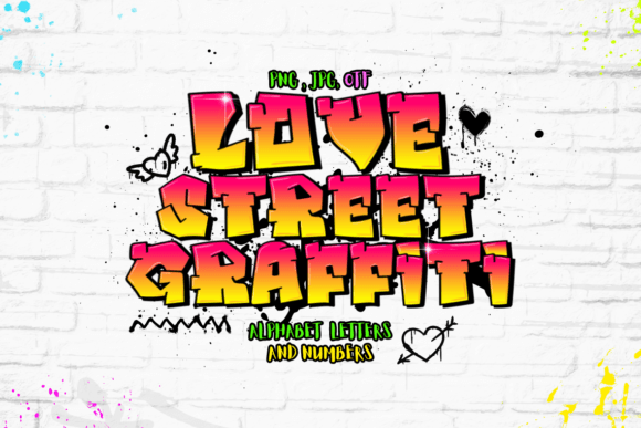 Love Street Graffiti Font - Featured Image
