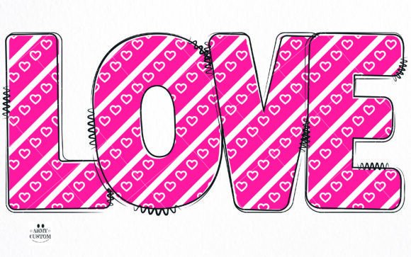 Love Valentine's Diagonal Font - Featured Image