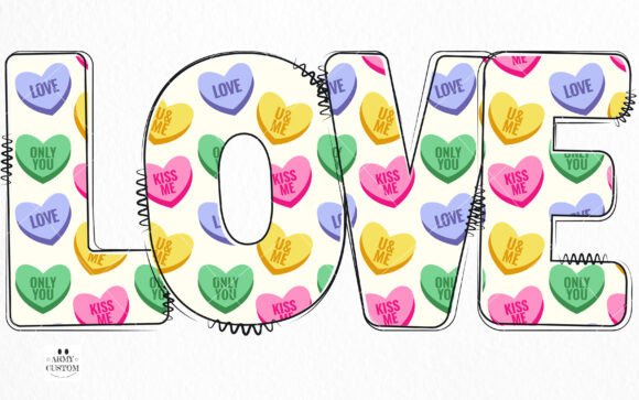 Love Valentine's Hearts Font - Featured Image