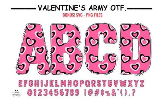 Love Valentine's Layer Heart Font - Featured Image
