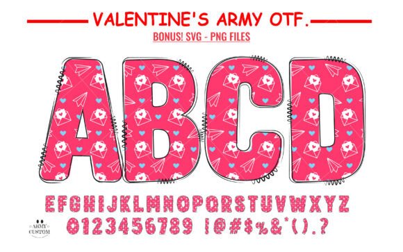 Love Valentine's Paper Plane Font - Featured Image