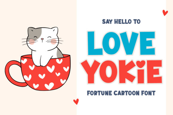 Love Yokie Font - Featured Image