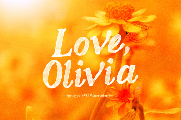 Love, Olivia Font - Featured Image