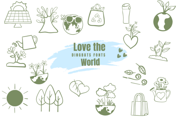 Love the World Font - Featured Image