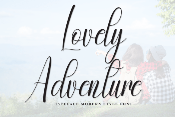Lovely Adventure Font - Featured Image