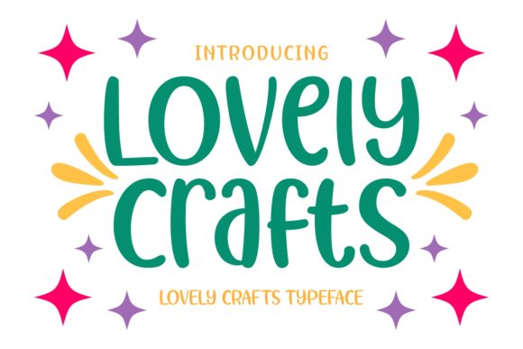Lovely Crafts Font - Featured Image