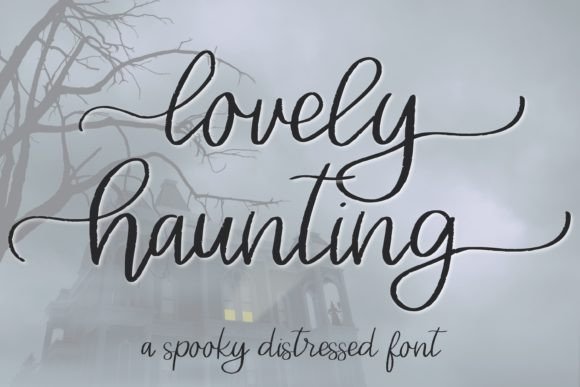 Lovely Haunting Font - Featured Image