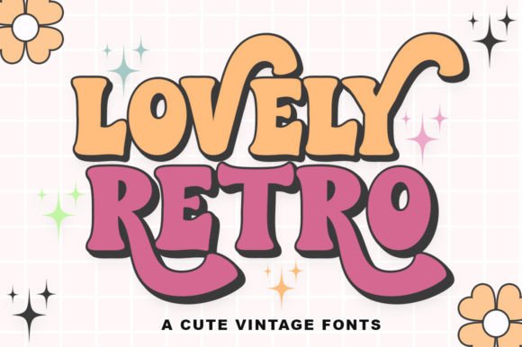 Lovely Retro Font - Featured Image