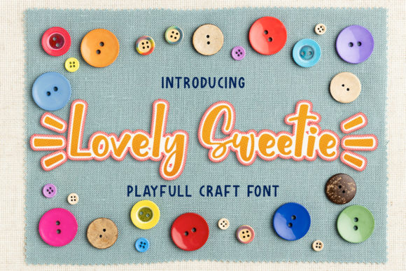 Lovely Sweetie Font - Featured Image