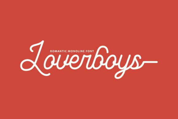 Loverboys Font - Featured Image