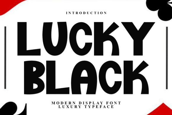 Lucky Black Font - Featured Image