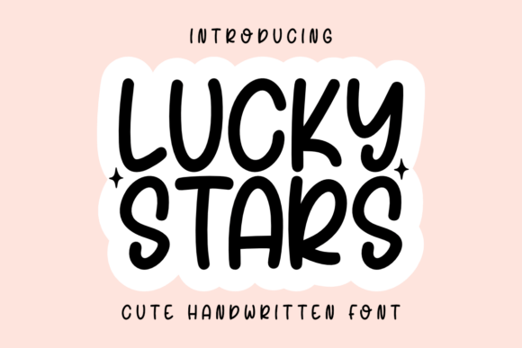 Lucky Stars Font - Featured Image