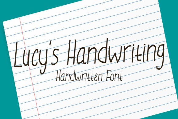 Lucy's Handwriting Font - Featured Image